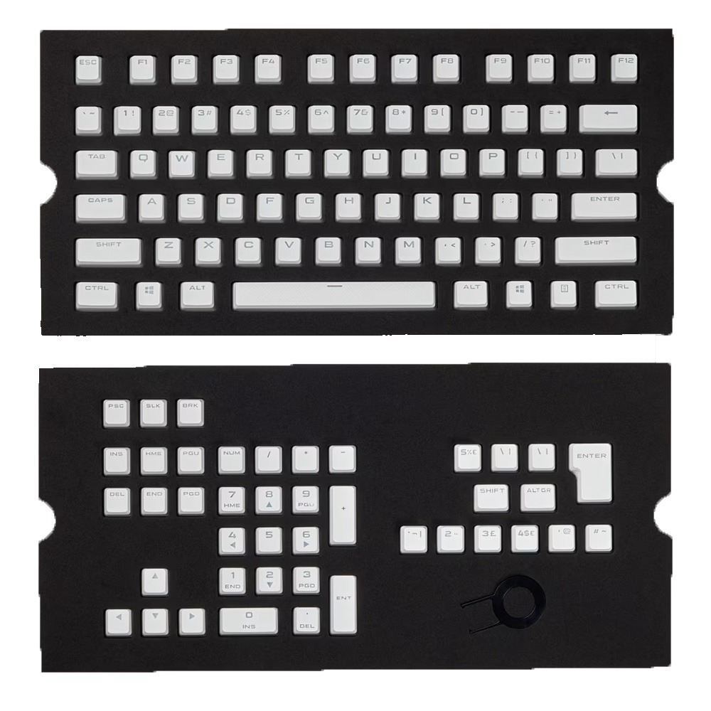 Corsair PBT Keycaps white