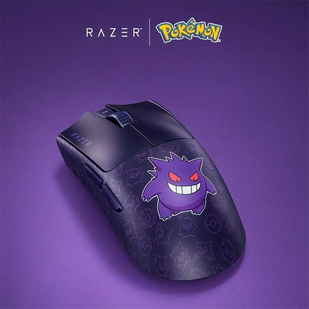 Razer Viper V3 Pro Wireless Gaming Mouse – Official Pokémon Gengar Edition | Ultra-Lightweight 55g Design | HyperPolling Wireless Receiver | 35K DPI Focus Pro Sensor | 95-Hour Battery