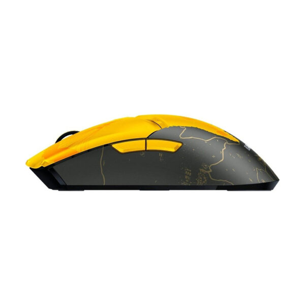 Razer Viper V2 Pro HyperSpeed Wireless Gaming Mouse, PUBG Battleground Edition, 59g Ultra Lightweight, Optical Switches, Gen-3-30K DPI Optical Sensor, 80H Battery, Black - Yellow