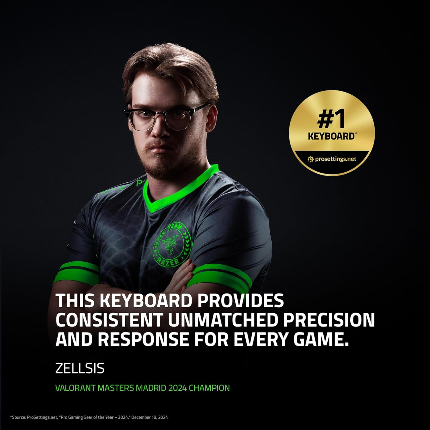 Razer Huntsman V3 Pro Mini 60% Esports Gaming Keyboard – Analog Optical Switches & Rapid Trigger