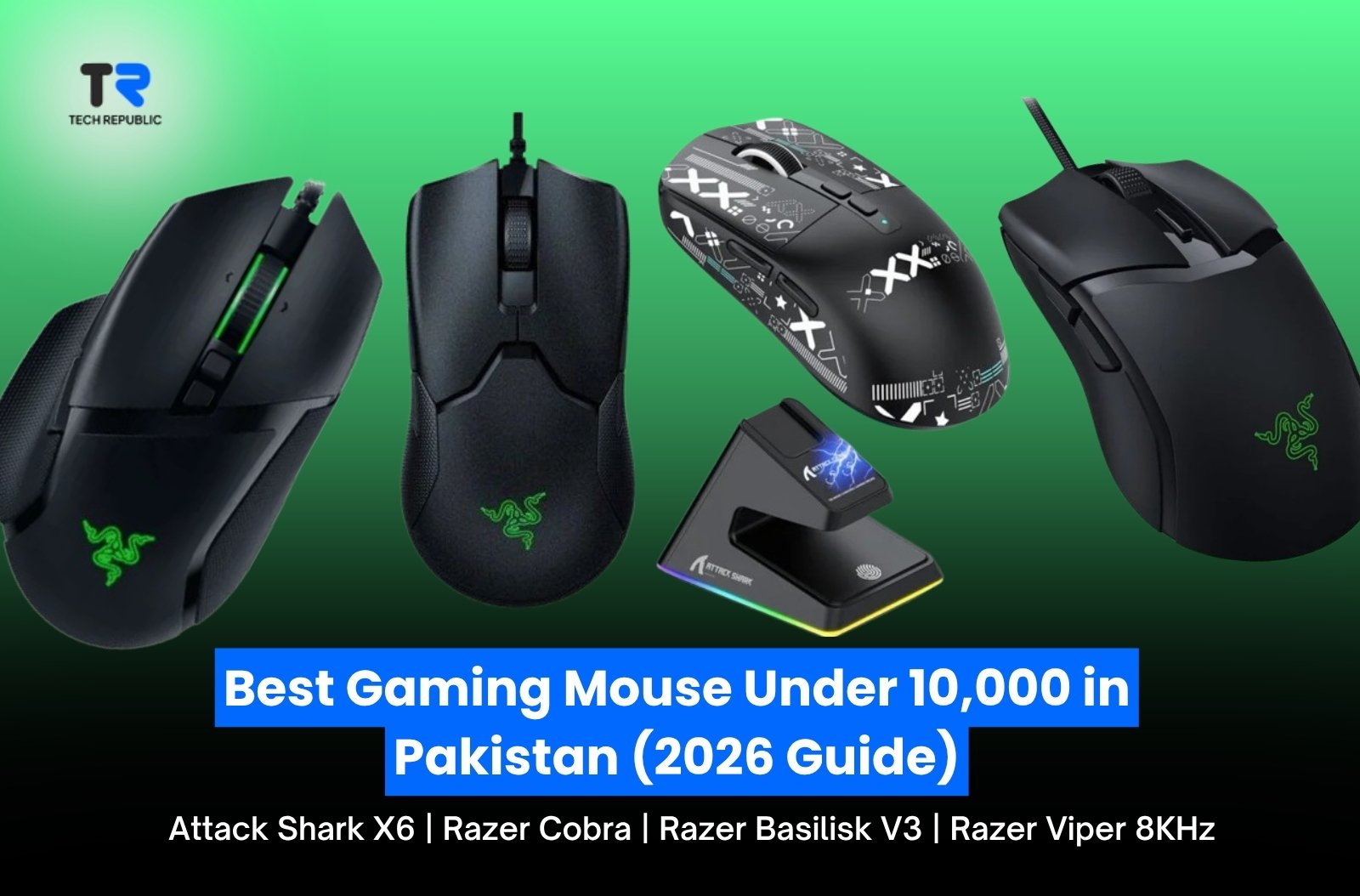 Best gaming mouse under 10000 in Pakistan top picks
